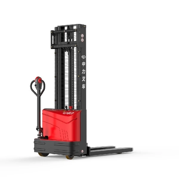 DS2中力电动叉车.全自动堆高车托盘装卸车升高1.5吨3米门架
