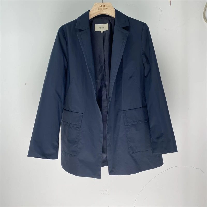 HS3154 2024年秋季新款H单朴姐姐甄选宽松休闲高订西服外套