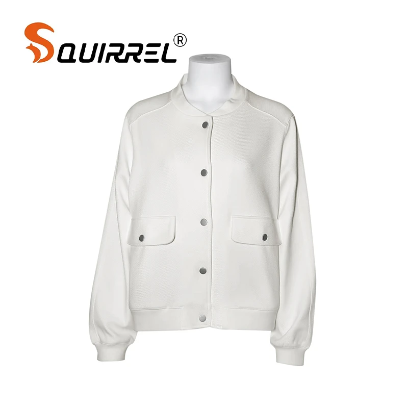 H22S06-16 定制面料净版棒球服短外套秋款休闲夹克外套春季时尚