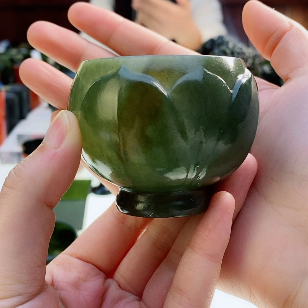 【闪购商品】和田玉（青玉）摆件未镶嵌还***吗