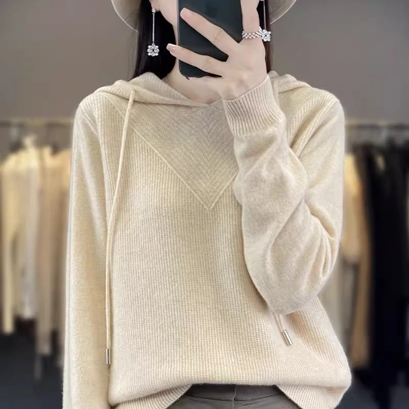 胖mm春秋大码卫衣女宽松遮肚子巨显瘦上衣秋装新款针织打底羊毛衫