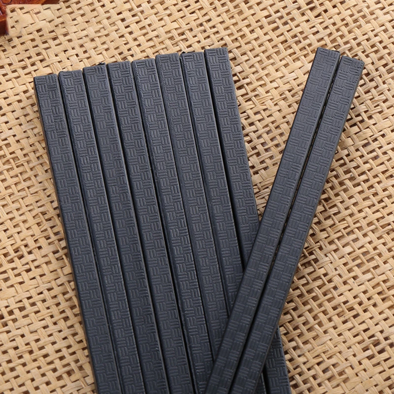 塑料合金筷子家用餐厅火锅店饭店酒店专用筷10双商用耐高温快子