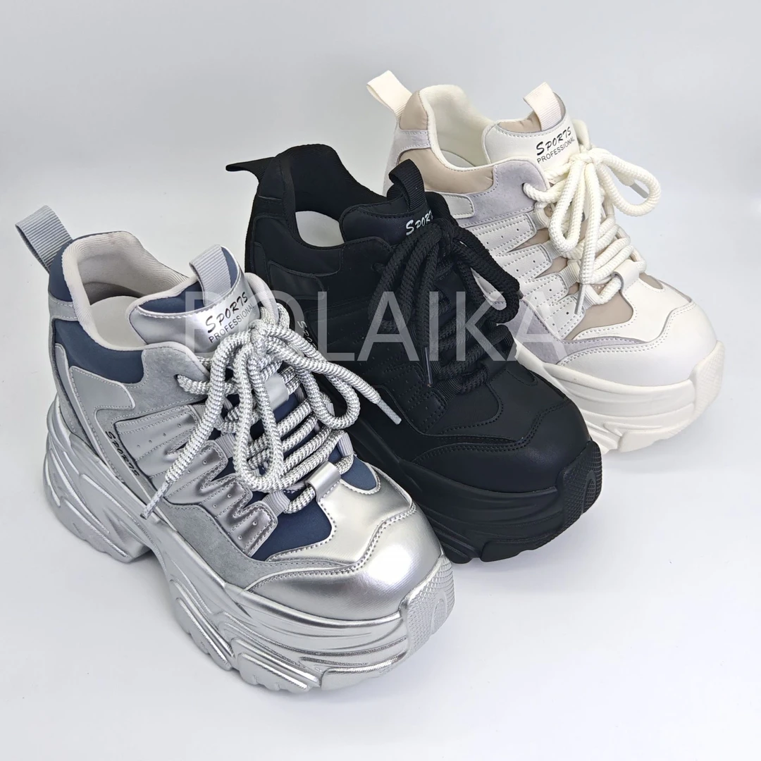 增高12cm2024秋季运动复古内增高系带拼色百搭厚底增高女鞋