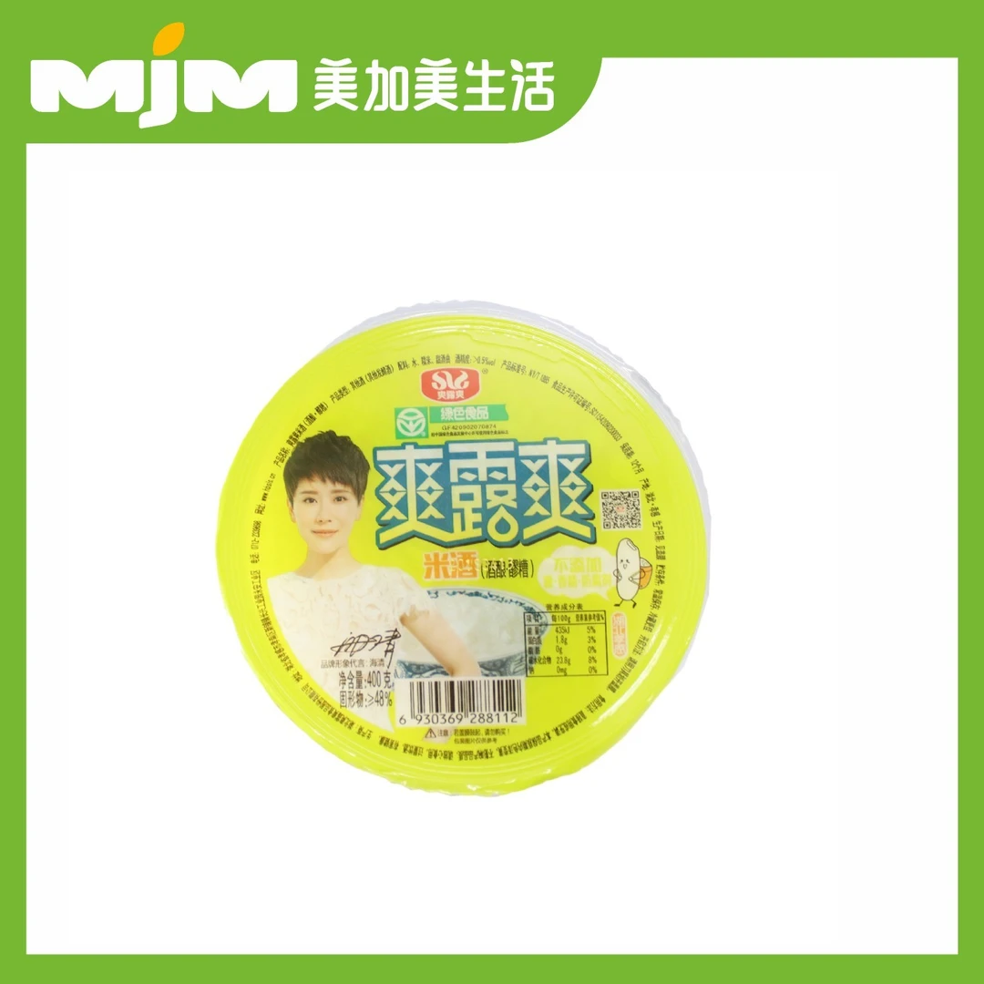 爽露爽米酒400g