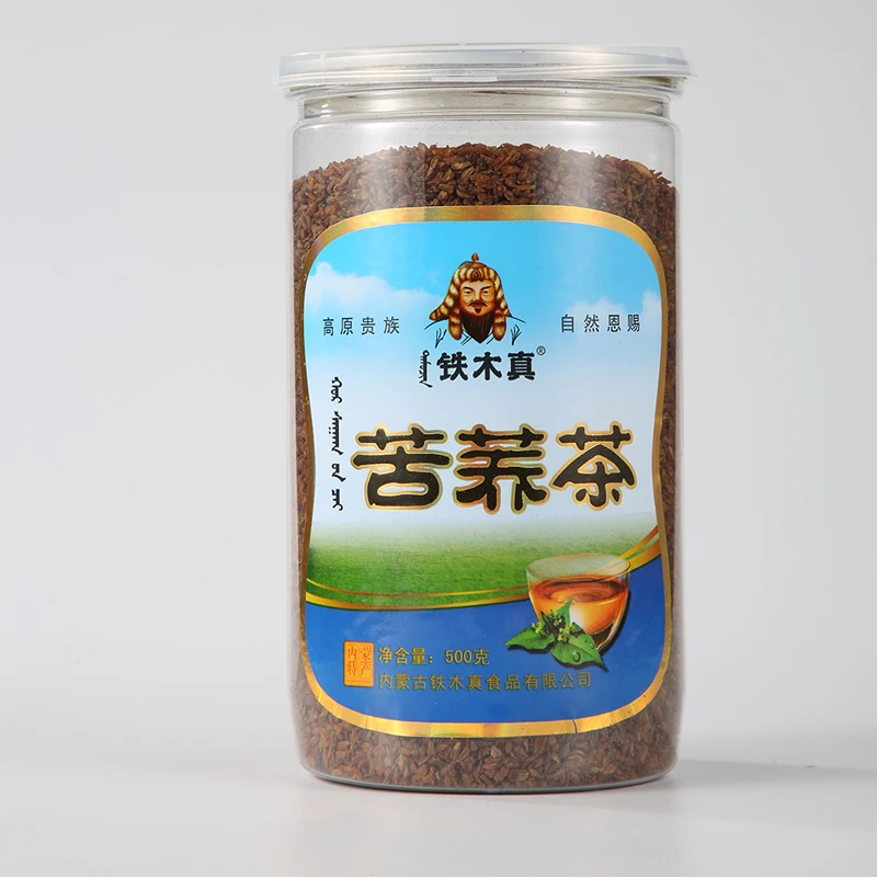 苦荞茶 铁木真 黑苦荞茶500g*2罐营养天然冲饮