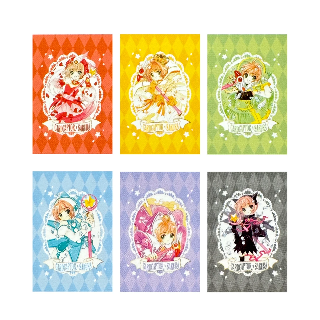 【魔卡少女樱】原画展 韩国站 明信片 全6款