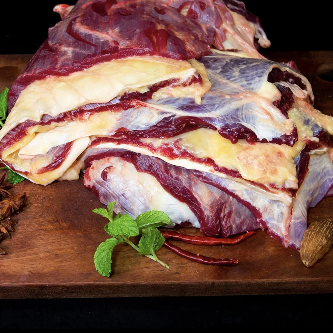 【牛腩】4斤新鲜原切自然生长农家食百草黄牛鲜嫩营养细腻