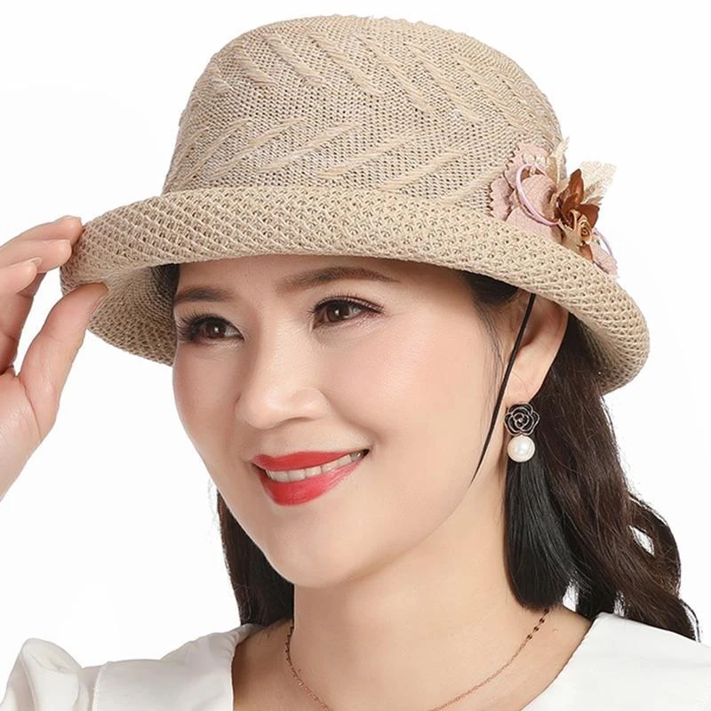 春天针织渔夫帽文艺帽子女秋季夏高颜值韩版英伦礼帽韩国U潮盆