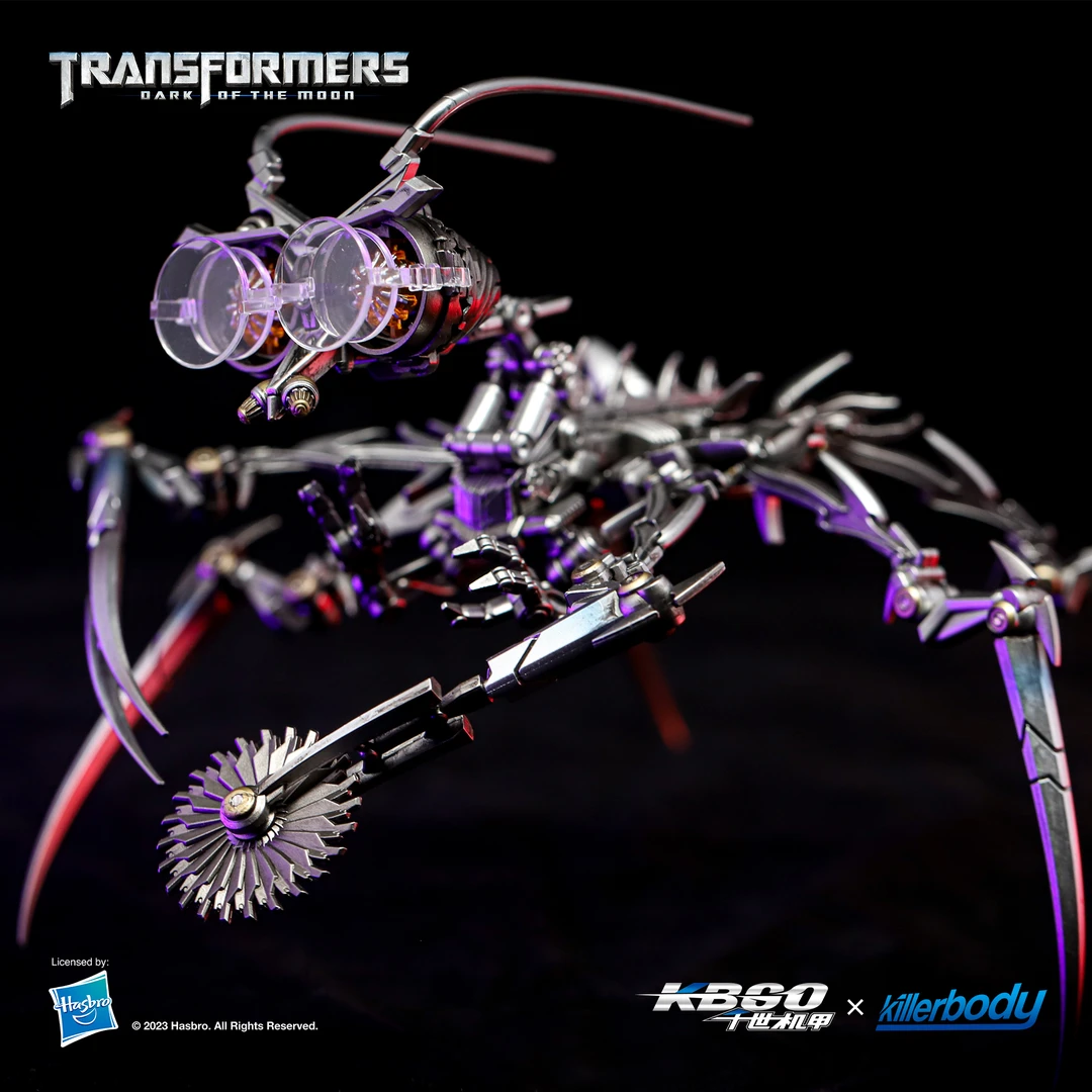 千世机甲Killerbody变形金刚玩具手刀术霸天虎医师关节可动摆件