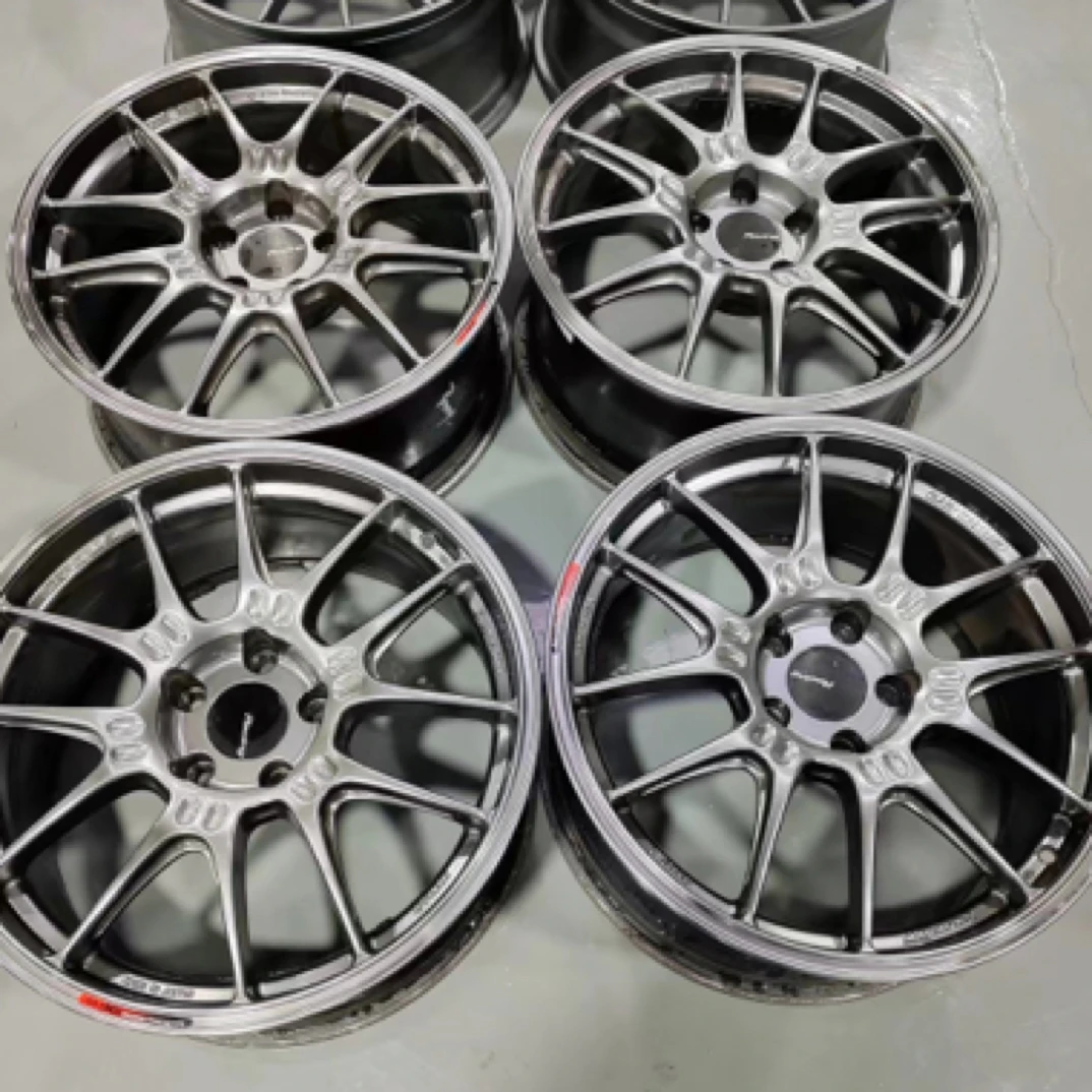 日本enkei gtc02 轮毂 18寸 8.5j et35 5/114.3/112孔距