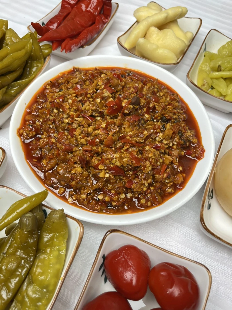 产地重庆泡椒酱非即食规格450g泡椒腰花猪肝肉丝专用泡椒酱