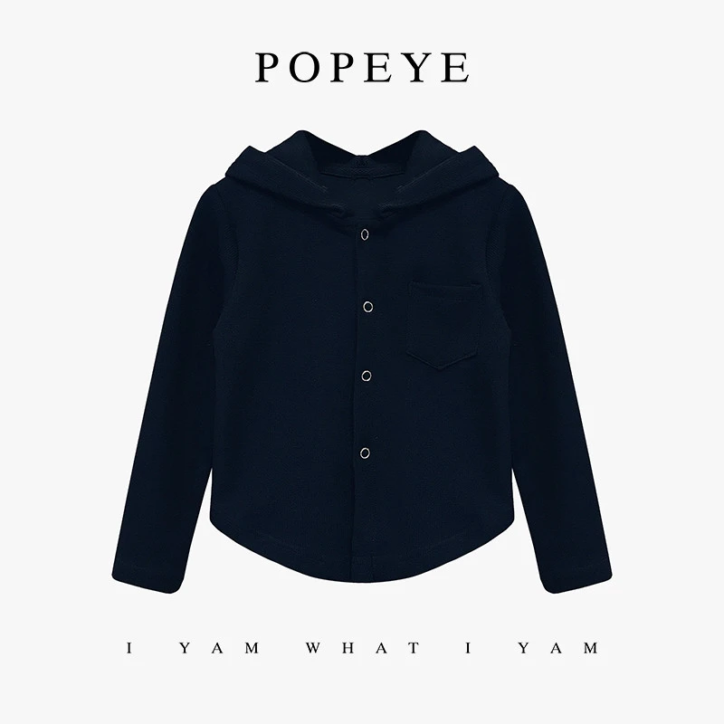 大力水手/POPEYE 儿童打底衫女童上衣2023春季新款宝宝XHT-J22751