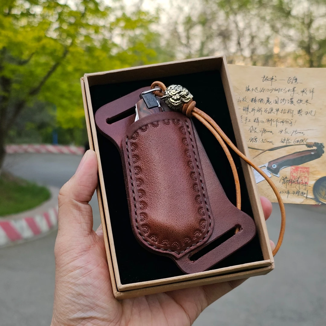 简师傅正品沙漠飞鹰可一件拆卸组装沙漠铁木小刀刀套