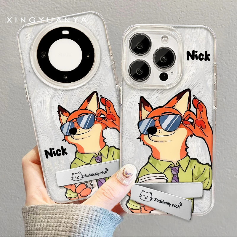 【墨镜尼克】适用苹果/华为/OPPO/VIVO/小米/红米/1加/手机壳可爱