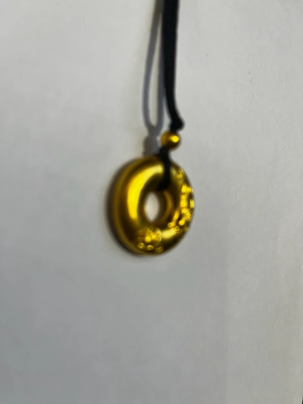 足金999 古法平安扣 含顶珠