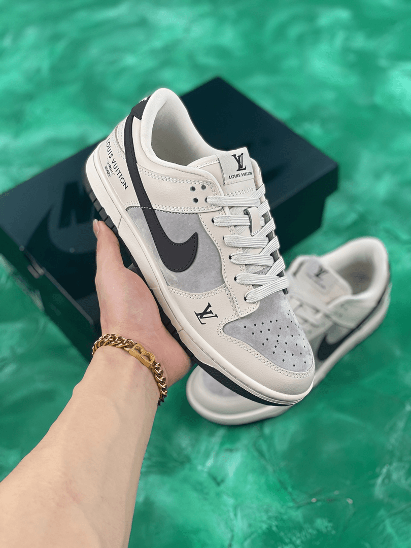 定制球鞋   NK Dunk Low -LV-卡布奇诺配色