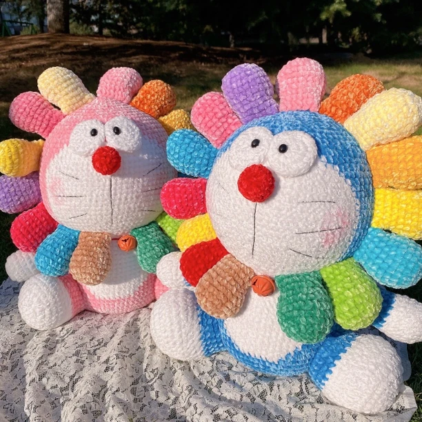 【改价专用】 纯手工制作毛线玩偶微沟摆件工艺饰品