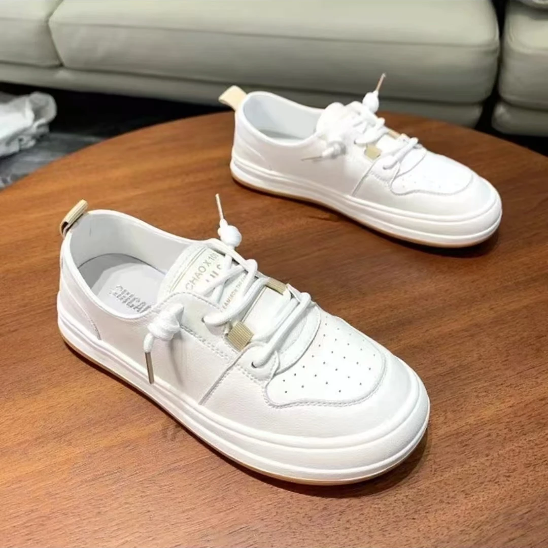 TALIA/特丽雅春秋白色时尚百搭春季韩版小白休闲板鞋97836018