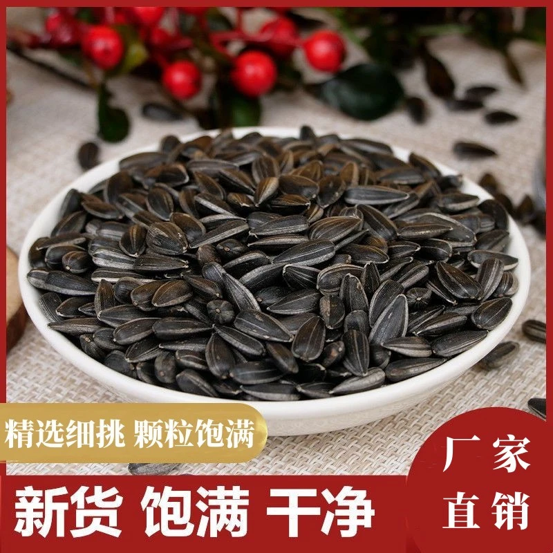 草原黑珍珠葵花籽奶香奶油味小油葵小粒瓜子解馋办公休闲小零食