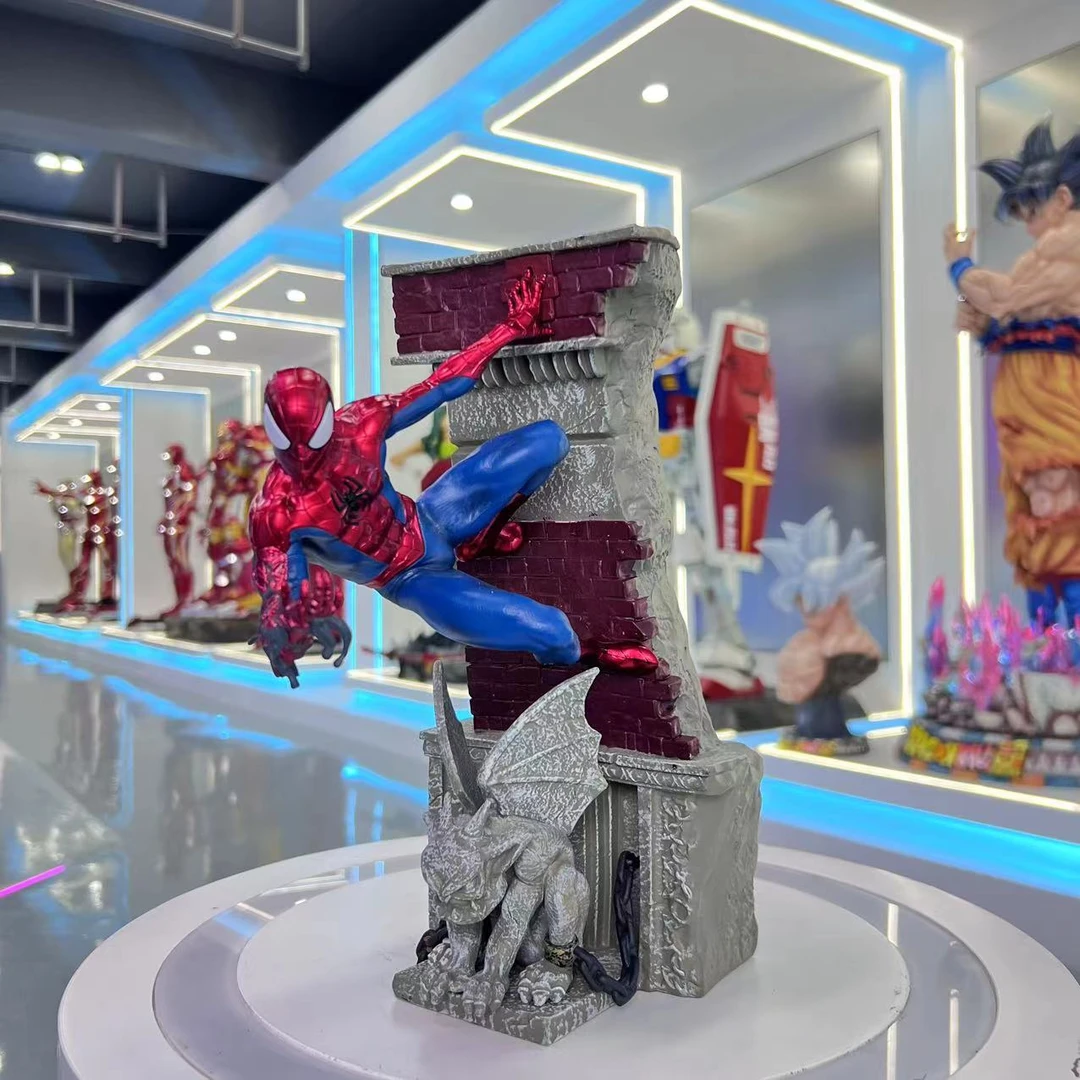 【优质版】英雄远征蜘蛛侠模型蜘蛛侠雕像家居潮玩摆件