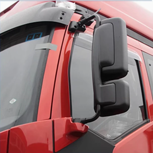 适用解放大小J6后视镜总成JH6反光镜总成J6P电加热左右倒车镜总成