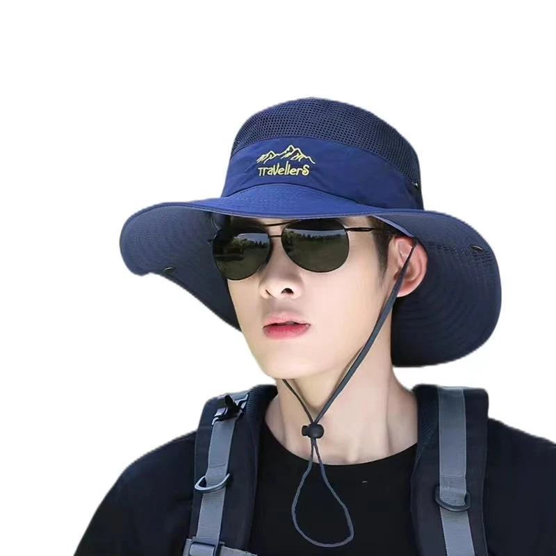 西藏包邮帽子男遮阳帽户外夏天防晒旅游休闲韩版渔夫帽男士登山帽