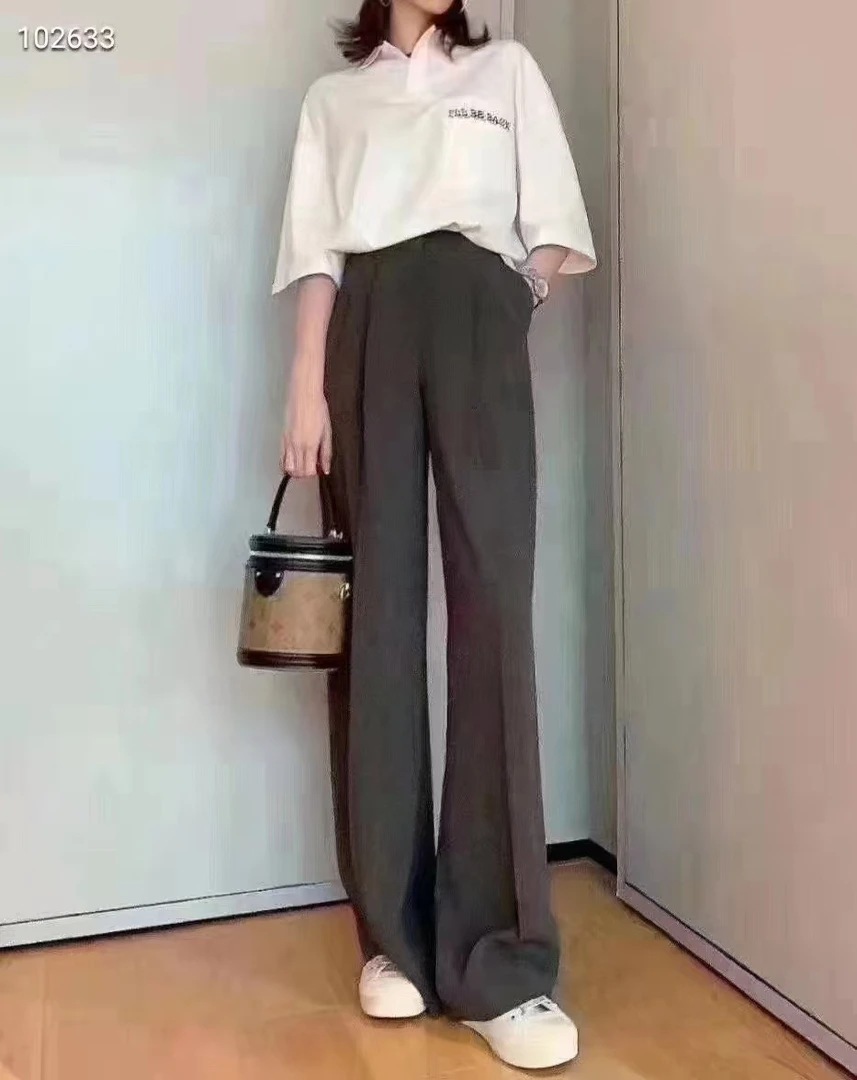 不支持退换 5100261 百搭时尚巴黎裤 阔腿裤