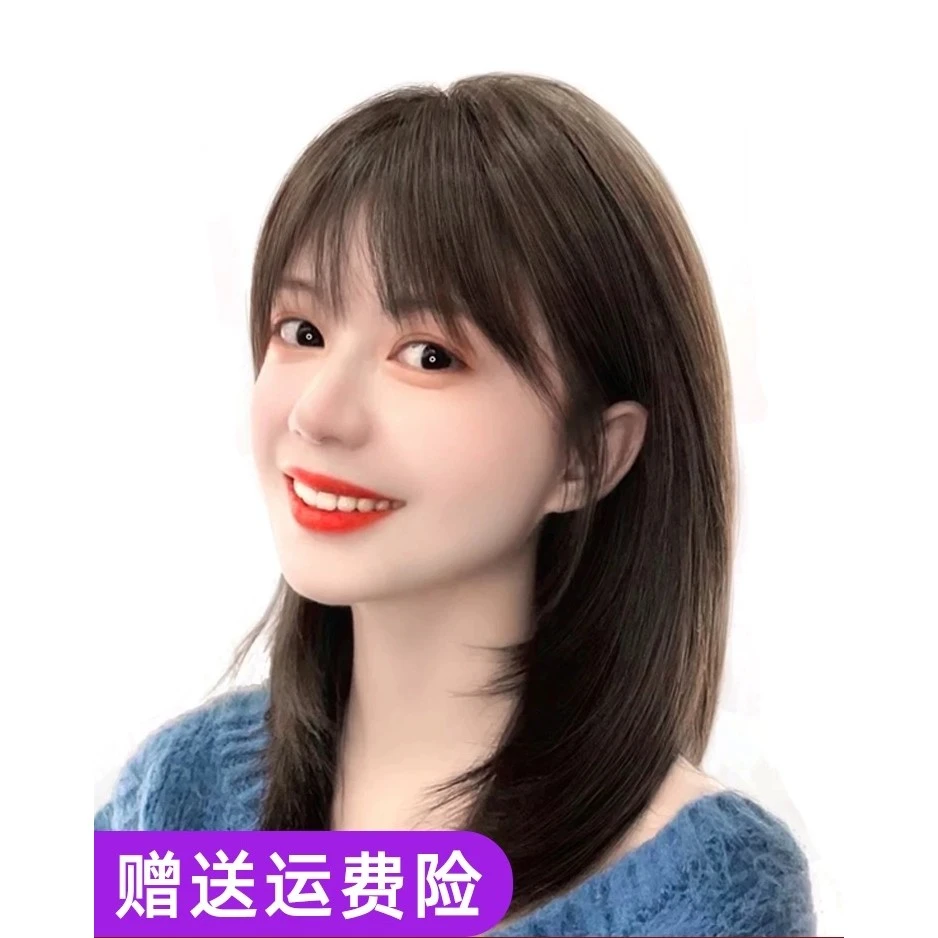 1314递针胎毛发缝瑞士网全真发轻薄补发片遮盖白发仿真全手织头皮
