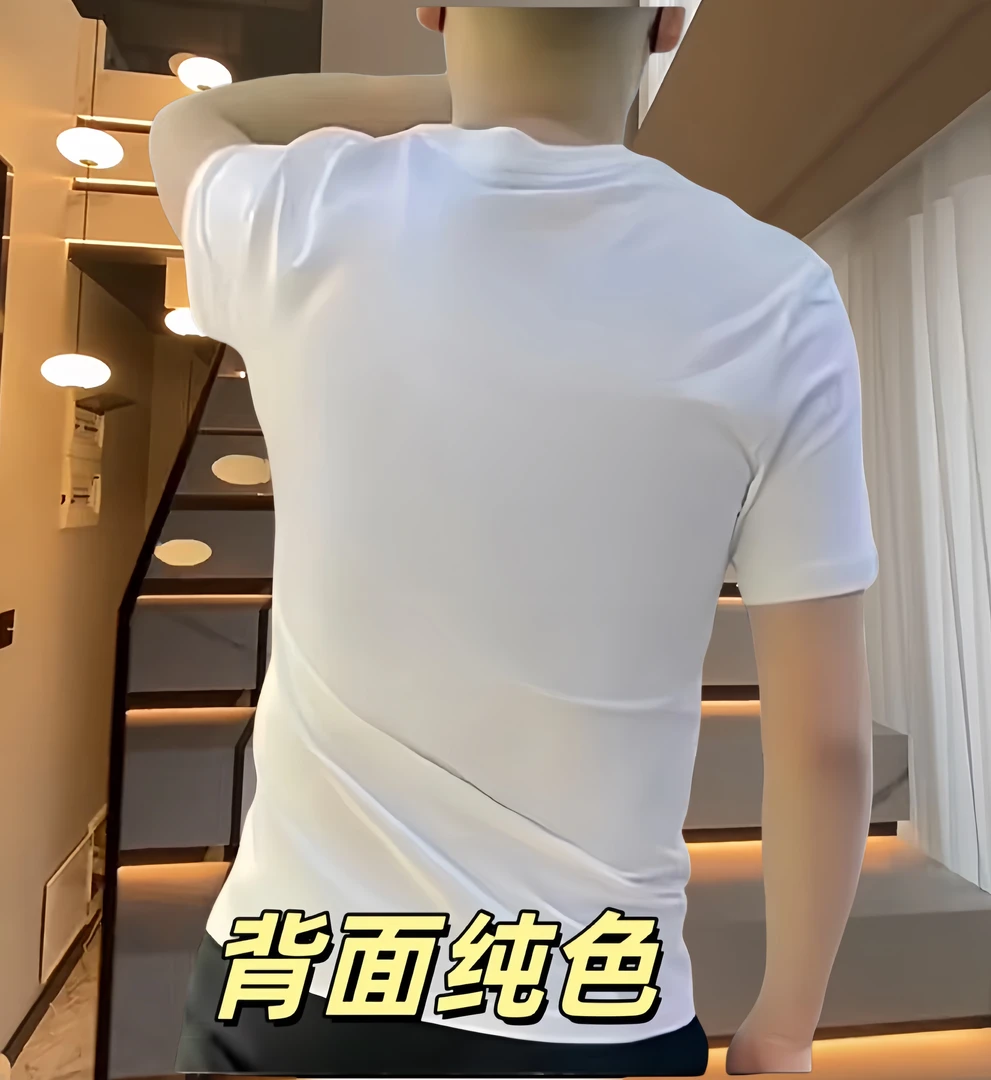 美式痞帅潮流重磅纯棉短袖T恤男女潮牌街头圆领轻奢个性休闲夏季i