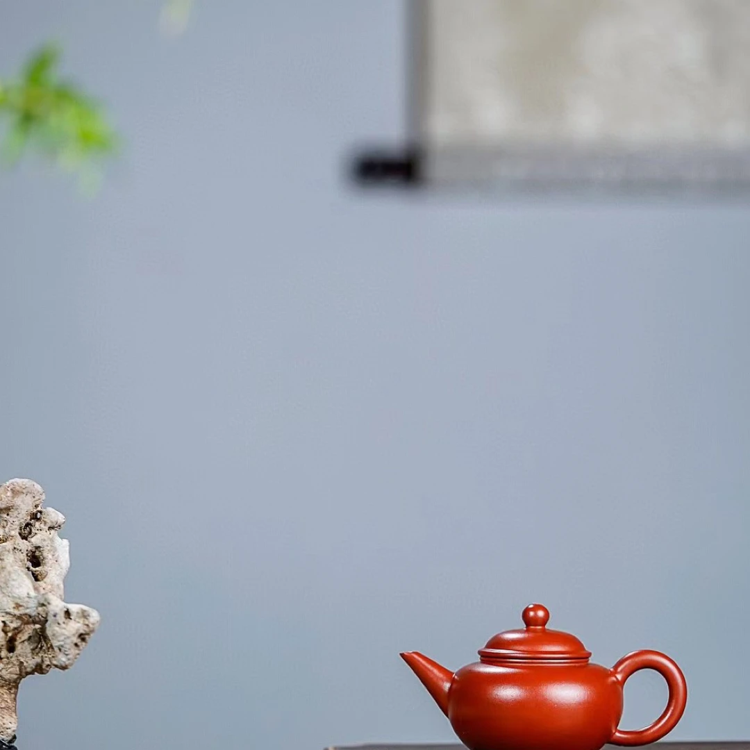 【半手工】助工吴敏 大红袍 水平壶 100cc