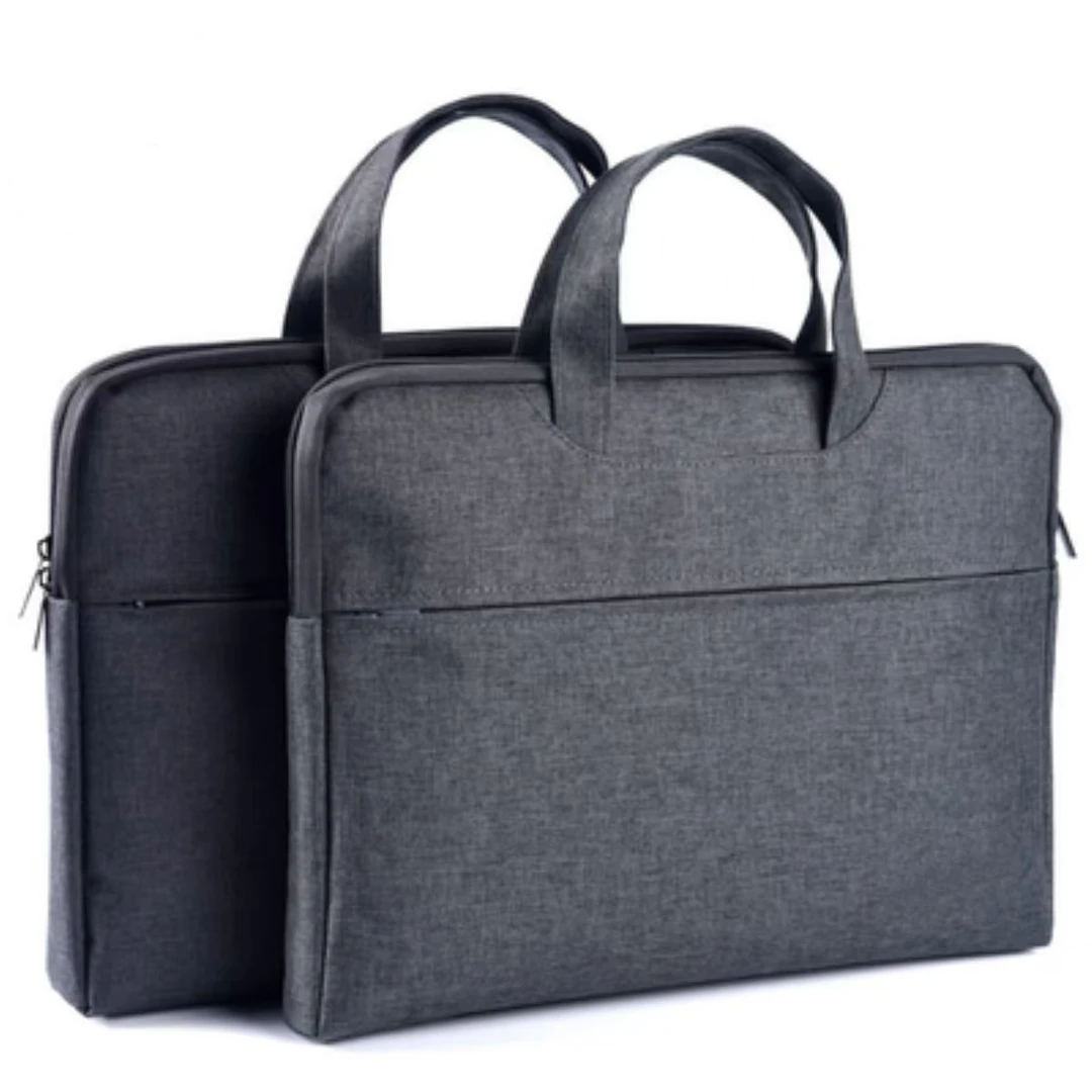 新疆包邮公文包多层A4办公帆布手提便携式商务包拉链收纳袋电脑包