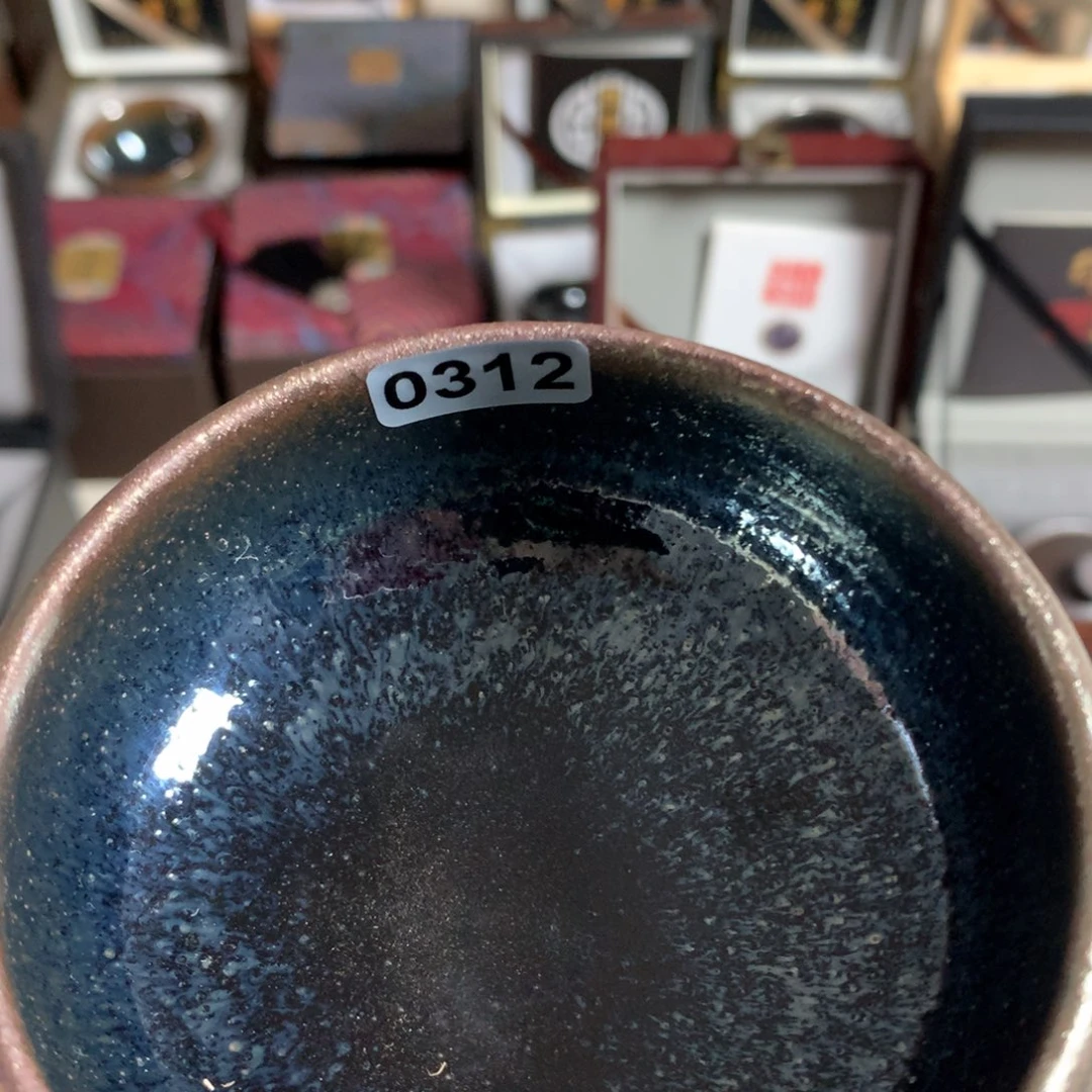 茶盏龙窑柴烧，建窑建盏