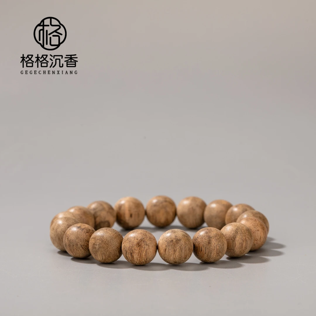 沉香老挝super棋12mm+单圈沉香手串12g+02041816