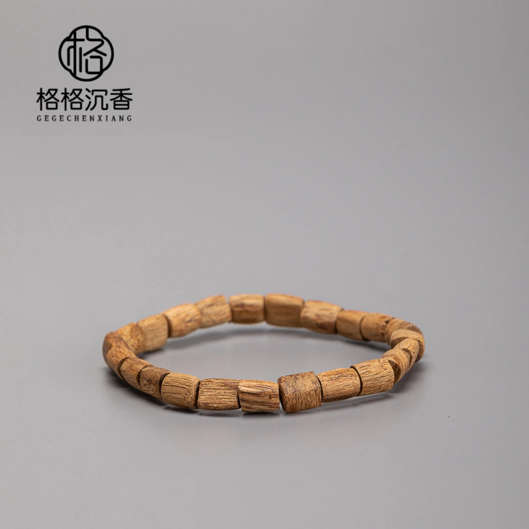沉香越南西贡铜奈熟结随型单圈沉香030111847
