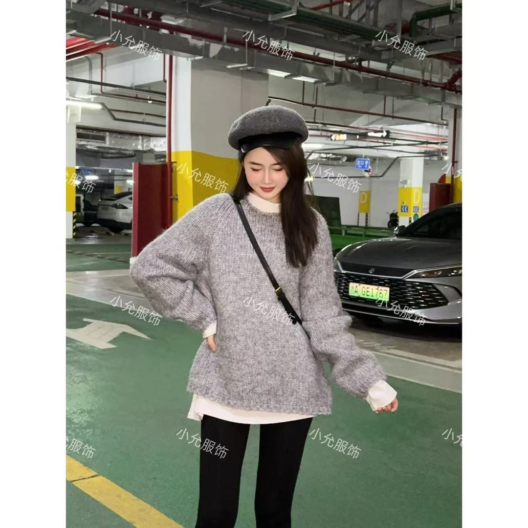 多巴胺毛衣 小允姐姐2024新款时尚气质高级多巴胺毛衣