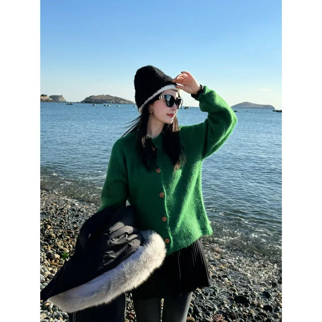 【1124】DD四色羊毛毛衣 小允姐姐2024新款时尚DD四色羊毛毛衣