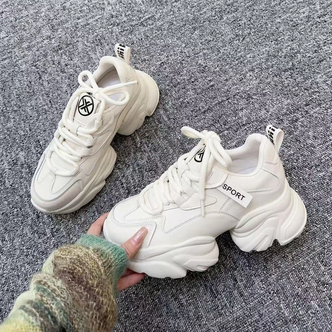 小标老爹鞋 小允姐姐2024新款时尚气质高级小标老爹鞋