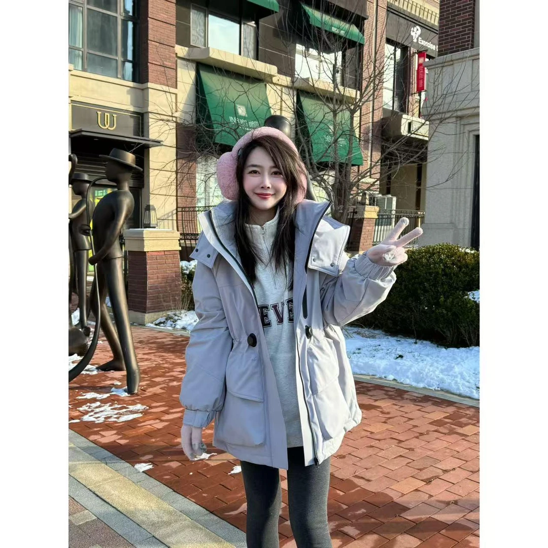 高货羽绒冲锋衣 小允姐姐2025新款时尚高货羽绒冲锋衣