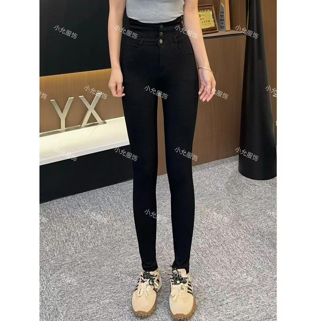 【1124】小黑翘臀裤 小允姐姐2024新款时尚气质高级小黑翘臀裤