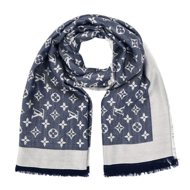 95新 LouisVuitton/路易威登 /妃鱼/丝巾/240726EL0026