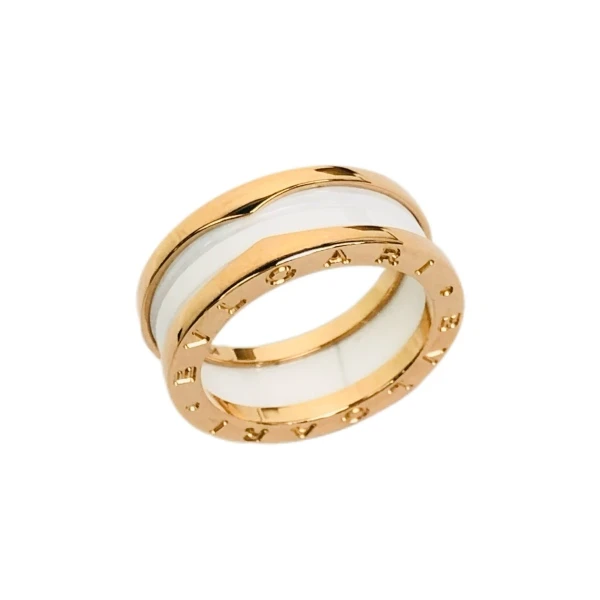 99新 BVLGARI/宝格丽 /妃鱼/戒指/240818EL0008