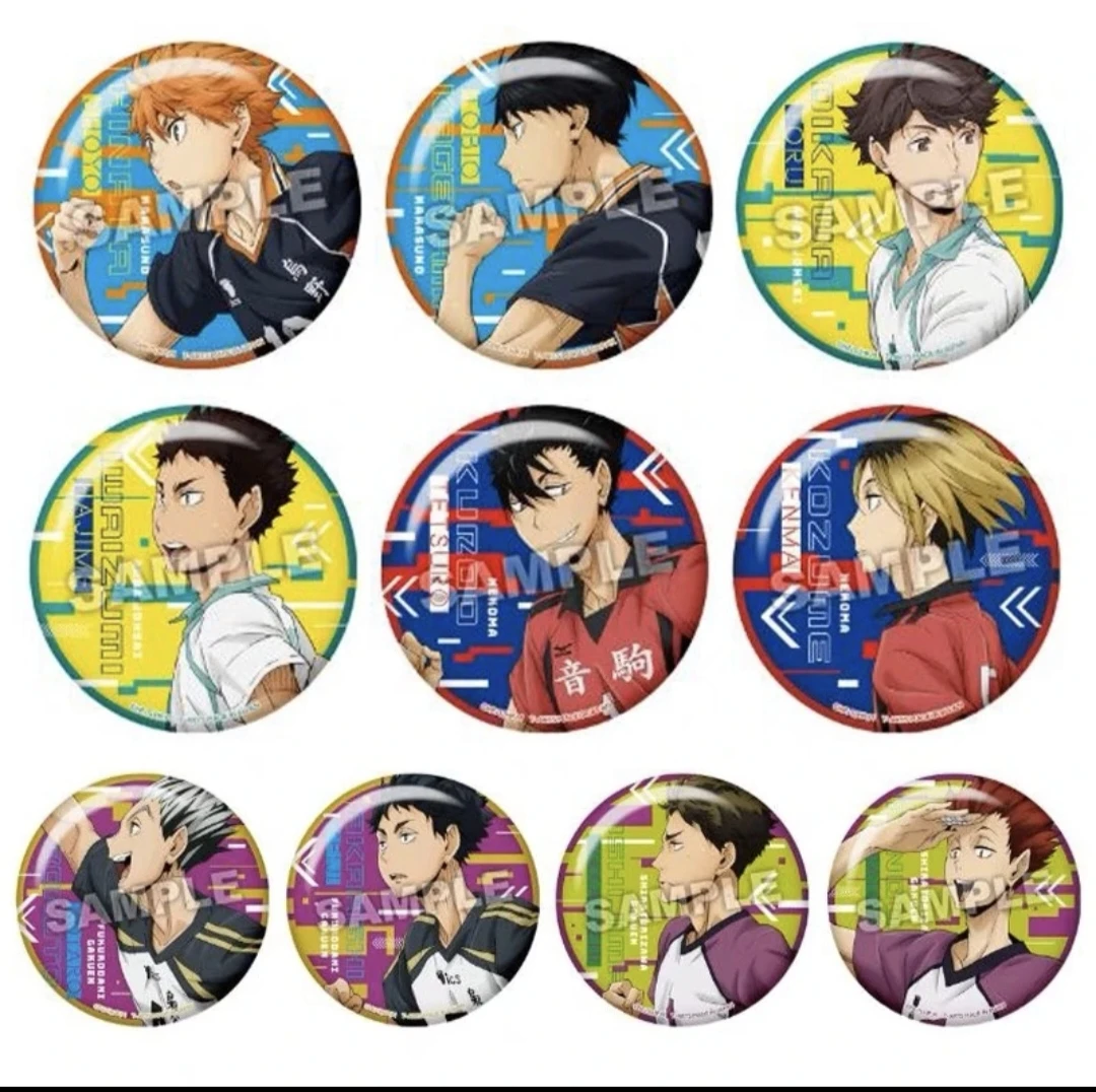 现货 日谷正版 排球少年 新登校吧唧徽章