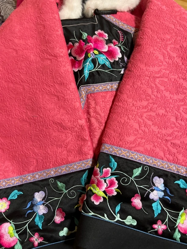 湘西苗族民族风刺绣上衣复古花