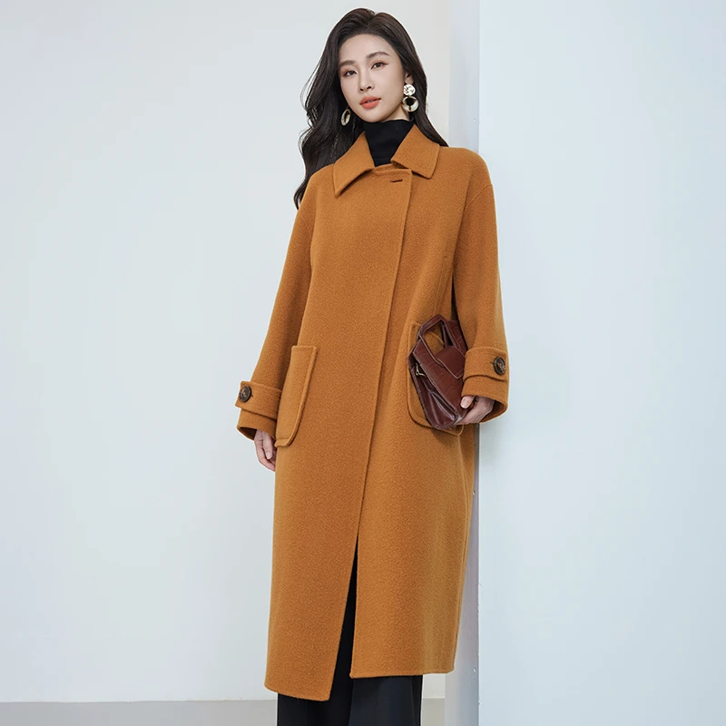 【柠檬专属】佳人苑毛呢外套女新款JX34N52A
