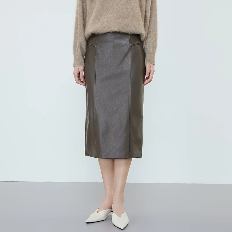 【柠檬专属】佳人苑半身裙冬季新款J346012