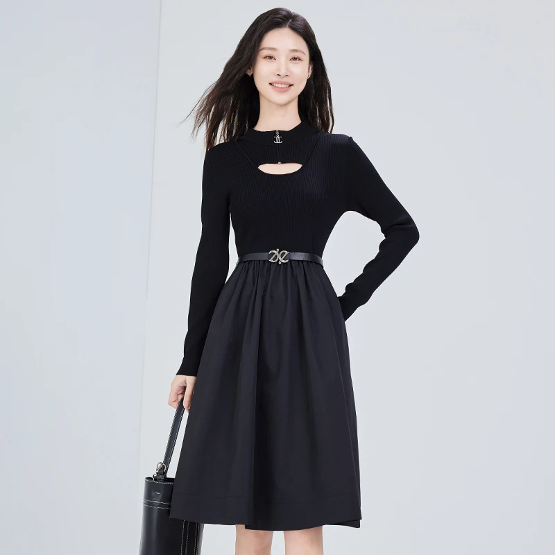 【达人专属】佳人苑连衣裙女秋季新款J339036