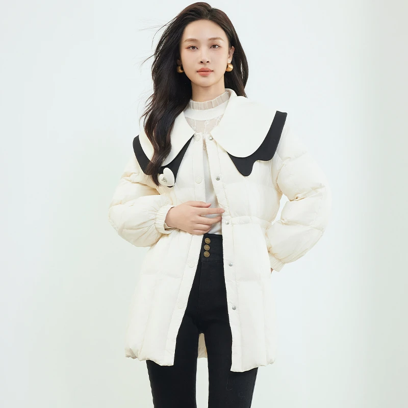 佳人苑羽绒服女冬季新款J34078B