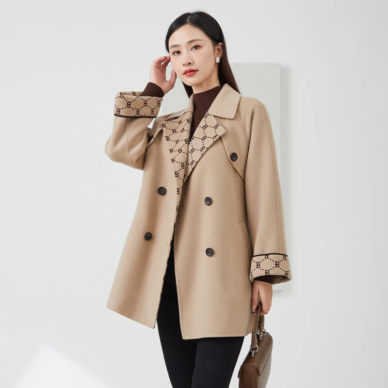 【达人专属】佳人苑2023年冬季新款毛呢外套J24N437