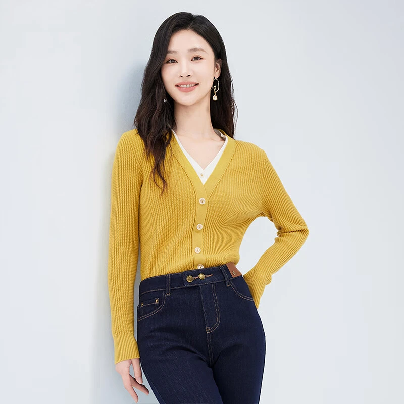 【李易行】J335073佳人苑针织衫女2024年秋季新款
