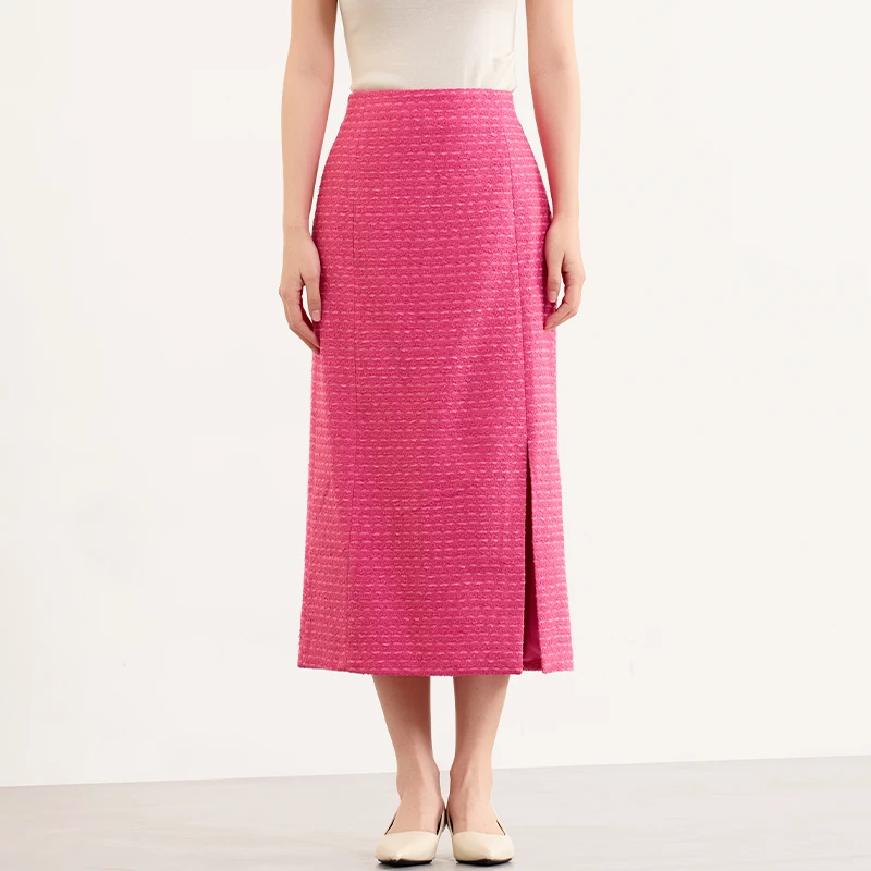 【开心专属】佳人苑半身裙女春季新款J41603A